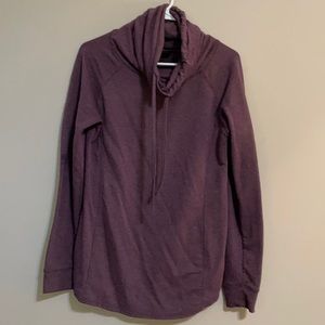 Cowl neck sweatshirt